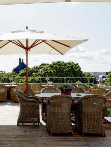 Rooftop at Villa Dahlia, Stockholm, Sweden