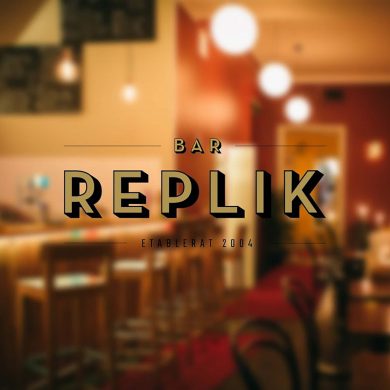 View of Bar Replik through the window