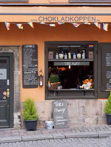 Chokladkoppen cafe exterior