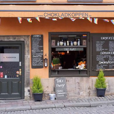 Chokladkoppen cafe exterior